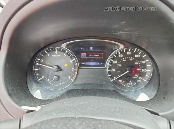 1N4AL3AP8HC245539 2017 NISSAN ALTIMA Угольный Вид щитка приборов