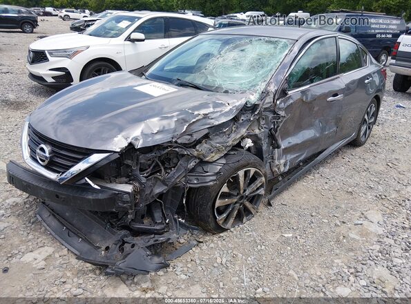 1N4AL3AP8HC269081 2017 NISSAN ALTIMA Gray წინა მარცხენა ხედი სამი მეოთხედიდან