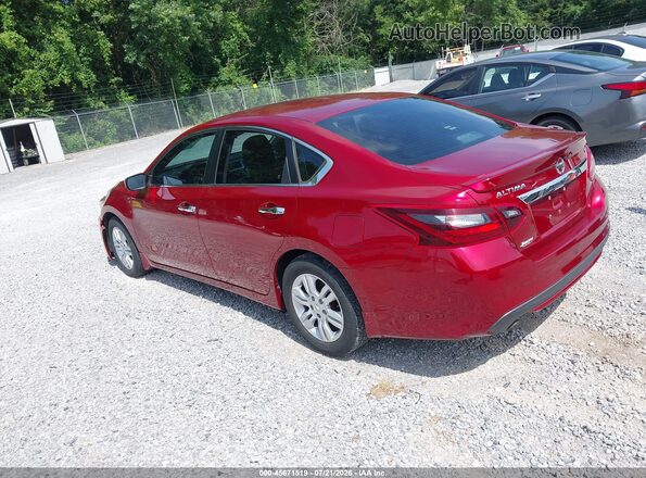 1N4AL3AP8HC284471 2017 NISSAN ALTIMA Red უკანა მარცხენა