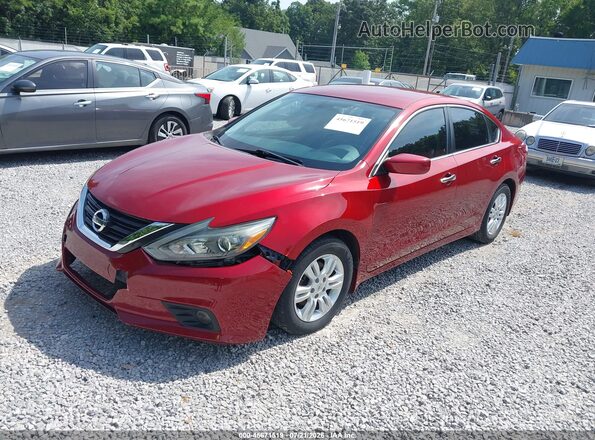 1N4AL3AP8HC284471 2017 NISSAN ALTIMA Red წინა მარცხენა ხედი სამი მეოთხედიდან