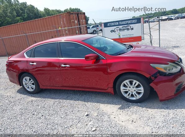 1N4AL3AP8HC284471 2017 NISSAN ALTIMA Red უკანა სალონის ხედი