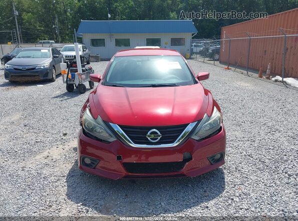 1N4AL3AP8HC284471 2017 NISSAN ALTIMA Red ხელსაწყოთა პანელის ხედი