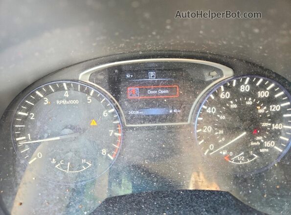 1N4AL3AP8HC482905 2017 NISSAN ALTIMA Синий Вид щитка приборов