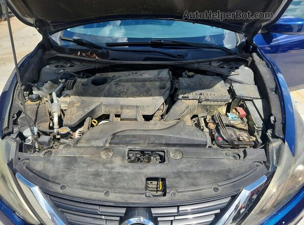 1N4AL3AP8HC482905 2017 NISSAN ALTIMA Синий Вид задней части салона