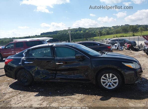 1N4AL3AP8HN308627 2017 NISSAN ALTIMA Black Widok zestawu wskaźników