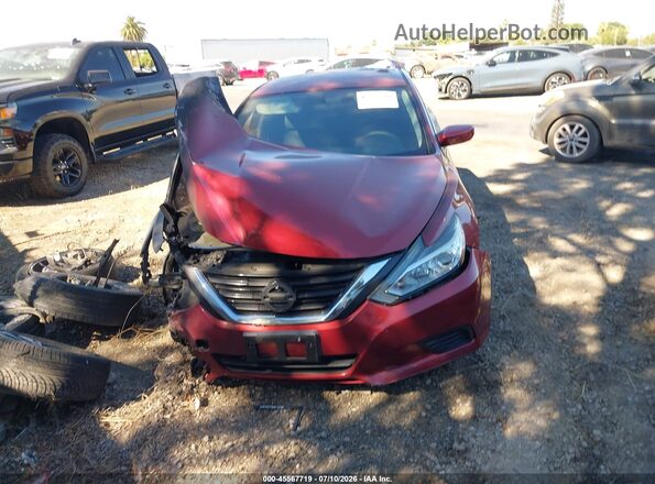 1N4AL3AP8HN339036 2017 NISSAN ALTIMA Red Vista del cuadro de instrumentos