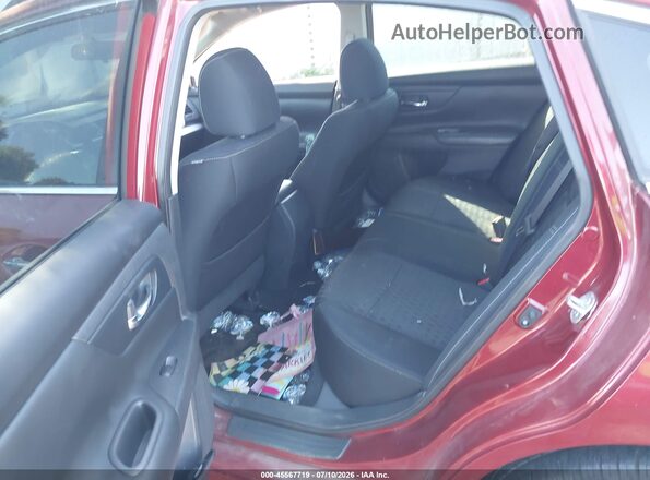 1N4AL3AP8HN339036 2017 NISSAN ALTIMA Red Vista de la etiqueta del VIN