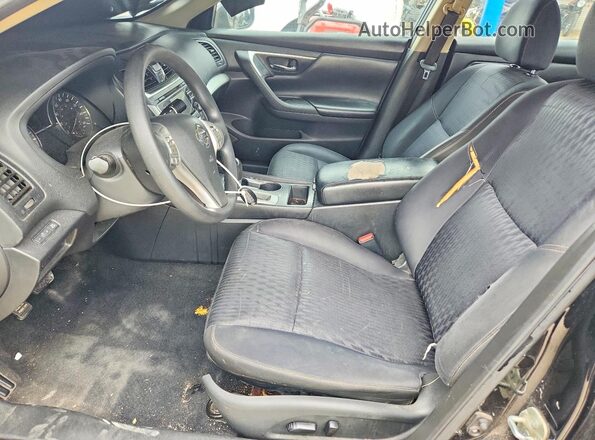 1N4AL3AP8HN355706 2017 NISSAN ALTIMA Black Widok wnętrza z przodu