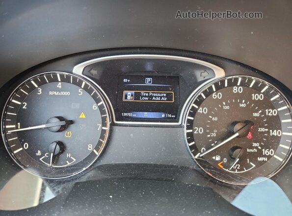 1N4AL3AP8JC108204 2018 NISSAN ALTIMA Серый Вид щитка приборов