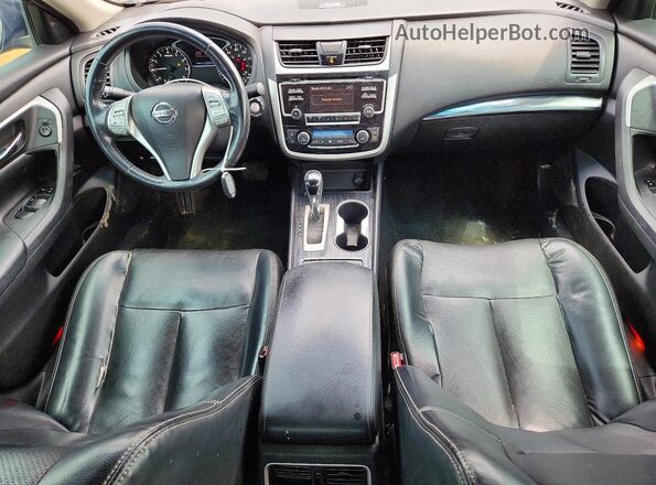 1N4AL3AP8JC152591 2018 NISSAN ALTIMA Black წინა პანელის ხედი