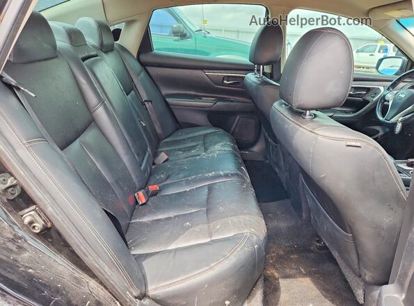 1N4AL3AP8JC152591 2018 NISSAN ALTIMA Black უკანა სავარძლების ხედი