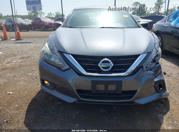1N4AL3AP8JC233784 2018 NISSAN ALTIMA Gray Вид спереду