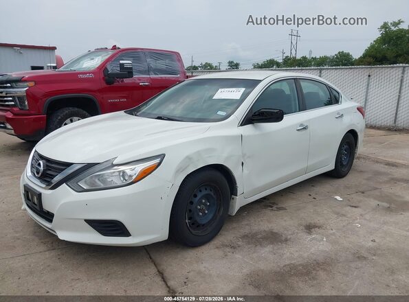 1N4AL3AP8JC290860 2018 NISSAN ALTIMA White Առջևի ձախ երեք քառորդ տեսարան