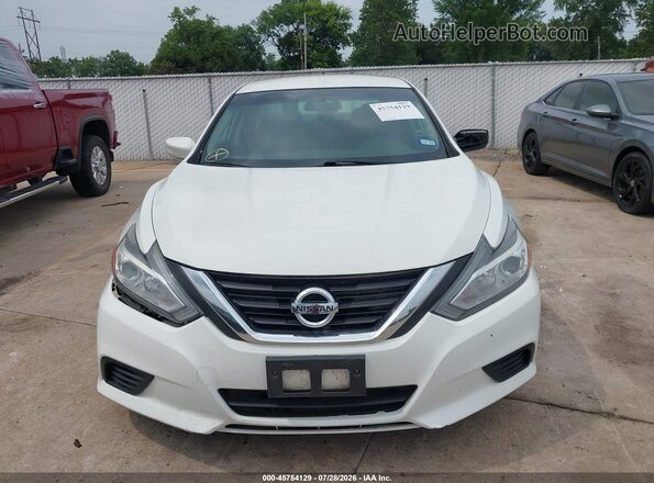 1N4AL3AP8JC290860 2018 NISSAN ALTIMA White Սարքավորումների վահանակի տեսք