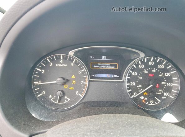 1N4AL3AP9GC144959 2016 NISSAN ALTIMA Черный Вид щитка приборов