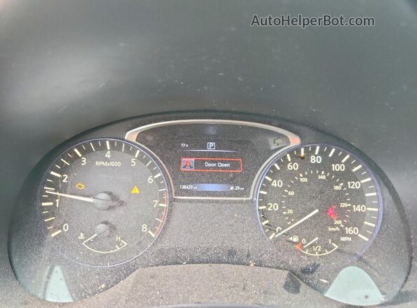 1N4AL3AP9GC153001 2016 NISSAN ALTIMA Угольный Вид щитка приборов