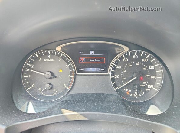 1N4AL3AP9GC195362 2016 NISSAN ALTIMA Gray Սարքավորումների վահանակի տեսք