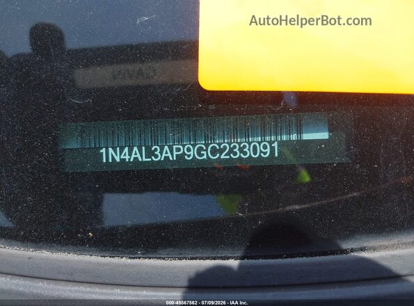 1N4AL3AP9GC233091 2016 NISSAN ALTIMA Gray 