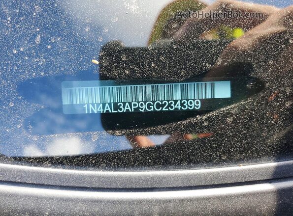 1N4AL3AP9GC234399 2016 NISSAN ALTIMA Black Widok komory silnika