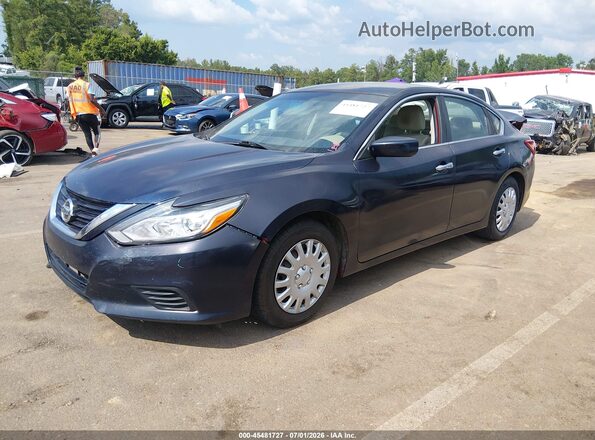 1N4AL3AP9GC251834 2016 NISSAN ALTIMA Dark Blue Առջևի ձախ երեք քառորդ տեսարան
