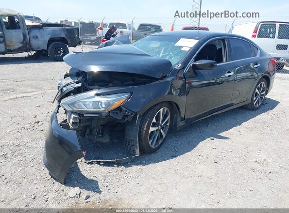 1N4AL3AP9GC264969 2016 NISSAN ALTIMA Black Առջևի ձախ երեք քառորդ տեսարան