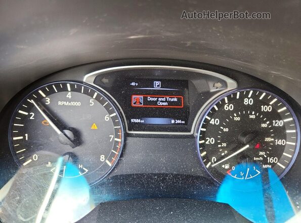 1N4AL3AP9GC269962 2016 NISSAN ALTIMA Черный Вид щитка приборов