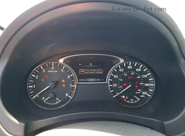 1N4AL3AP9GC290682 2016 NISSAN ALTIMA White Widok zestawu wskaźników