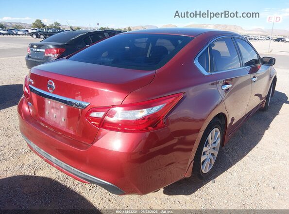 1N4AL3AP9GN321773 2016 NISSAN ALTIMA Maroon Tył prawy