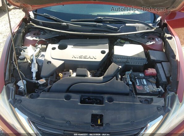1N4AL3AP9GN321773 2016 NISSAN ALTIMA Maroon Widok z tyłu