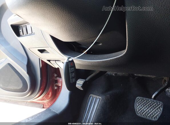 1N4AL3AP9GN321773 2016 NISSAN ALTIMA Maroon Widok deski rozdzielczej