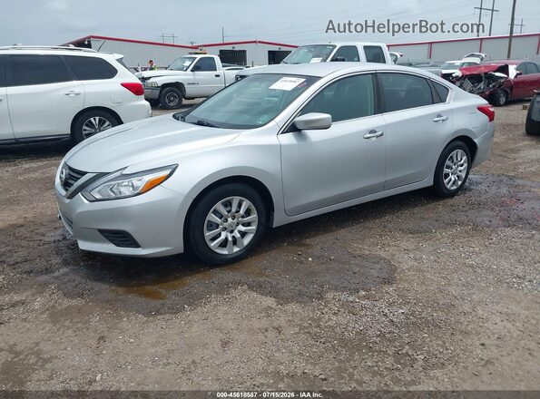 1N4AL3AP9GN325340 2016 NISSAN ALTIMA Silver Առջևի ձախ երեք քառորդ տեսարան