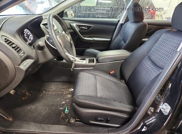 1N4AL3AP9GN332076 2016 NISSAN ALTIMA Black წინა სალონის ხედი