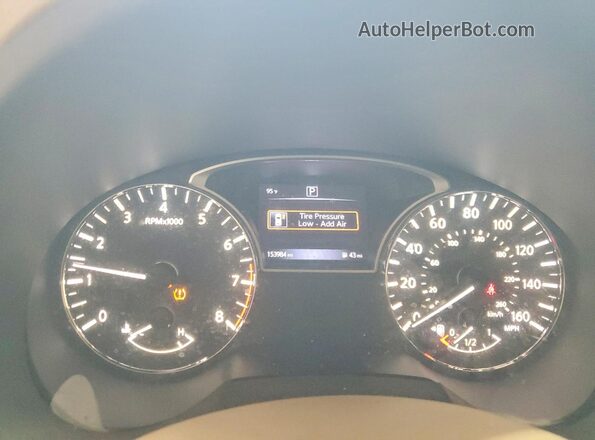 1N4AL3AP9GN354756 2016 NISSAN ALTIMA White Instrument cluster view