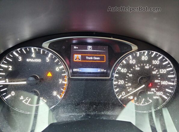 1N4AL3AP9GN356362 2016 NISSAN ALTIMA Black Սարքավորումների վահանակի տեսք