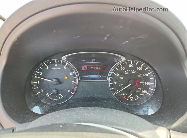 1N4AL3AP9GN367328 2016 NISSAN ALTIMA Silver Widok zestawu wskaźników