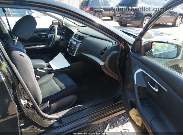 1N4AL3AP9GN390009 2016 NISSAN ALTIMA Black Widok wnętrza z przodu