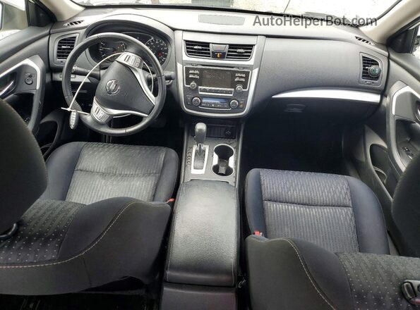 1N4AL3AP9HC125085 2017 NISSAN ALTIMA White წინა პანელის ხედი