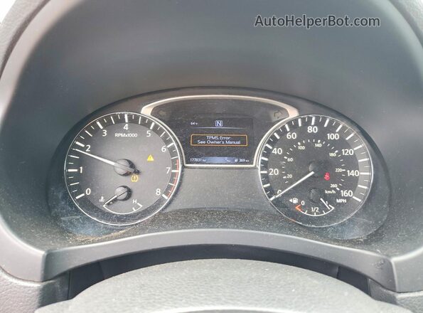 1N4AL3AP9HC125085 2017 NISSAN ALTIMA White ხელსაწყოთა პანელის ხედი