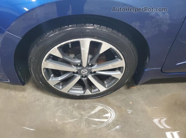 1N4AL3AP9HC129900 2017 NISSAN ALTIMA Синий Панорамный вид салона 360°