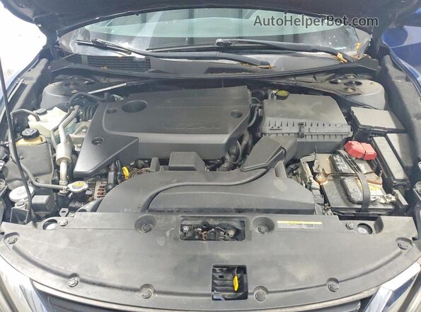 1N4AL3AP9HC129900 2017 NISSAN ALTIMA Синий Вид задней части салона