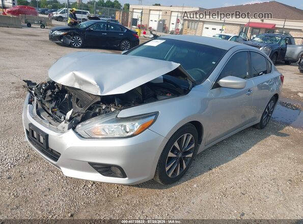 1N4AL3AP9HC154182 2017 NISSAN ALTIMA Silver Առջևի ձախ երեք քառորդ տեսարան