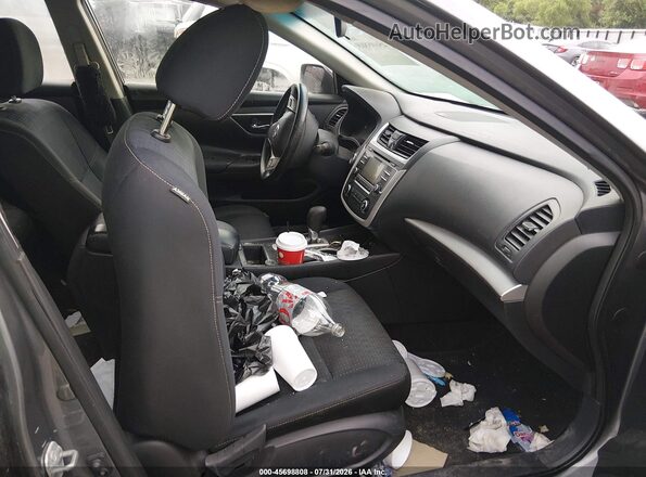 1N4AL3AP9HC156420 2017 NISSAN ALTIMA Серый Вид салона спереди