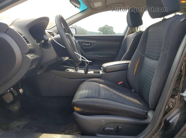 1N4AL3AP9HC159009 2017 NISSAN ALTIMA Black წინა სალონის ხედი