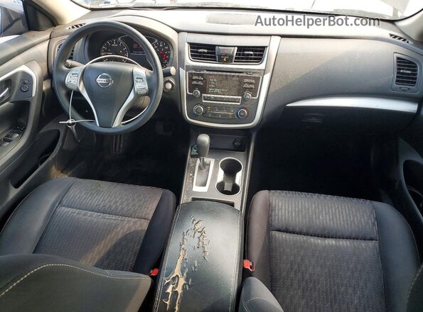 1N4AL3AP9HC159009 2017 NISSAN ALTIMA Black წინა პანელის ხედი