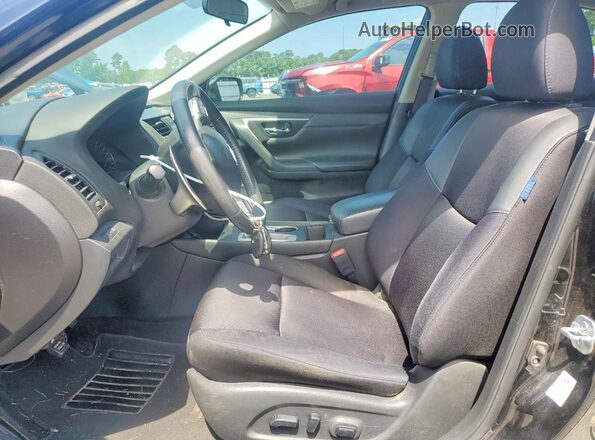 1N4AL3AP9HC168809 2017 NISSAN ALTIMA Черный Вид салона спереди