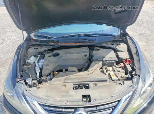1N4AL3AP9HC168809 2017 NISSAN ALTIMA Черный Вид задней части салона