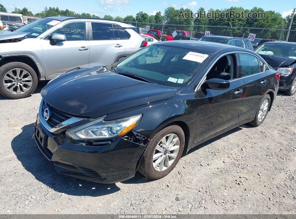 1N4AL3AP9HC211237 2017 NISSAN ALTIMA Черный Передняя левая четверть