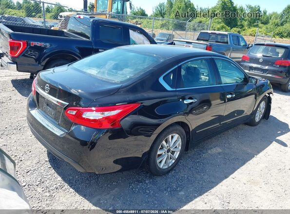 1N4AL3AP9HC211237 2017 NISSAN ALTIMA Черный Задняя правая четверть