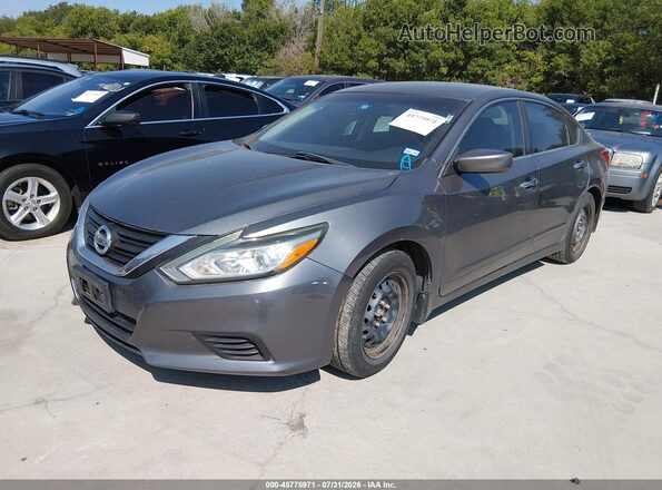 1N4AL3AP9HC243833 2017 NISSAN ALTIMA Gray წინა მარცხენა ხედი სამი მეოთხედიდან