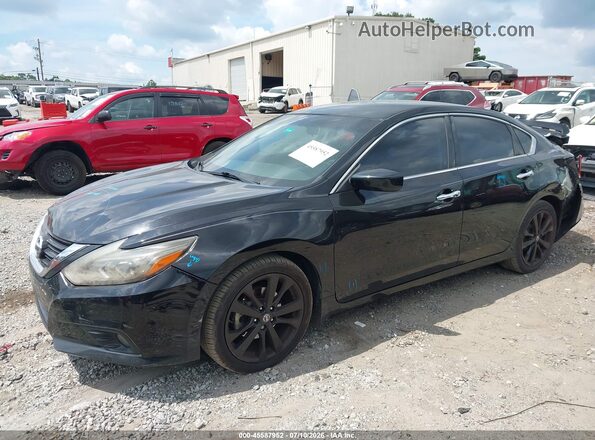 1N4AL3AP9HC247543 2017 NISSAN ALTIMA Black Առջևի ձախ երեք քառորդ տեսարան